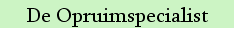 De Opruimspecialist